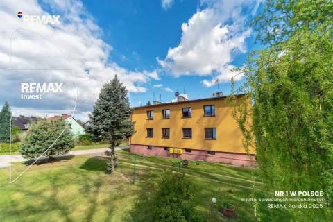 Kęty mieszkanie do remontu z działką 500 m2