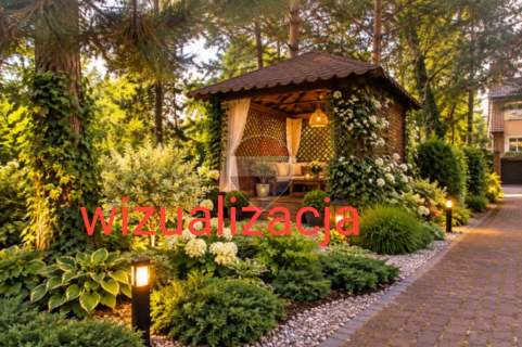 Dom z ogrodem w Pionkach - 110m2 bliźniak