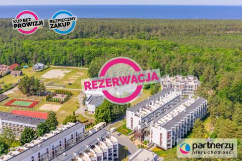 Jantar apartament z tarasem blisko plaży i lasu