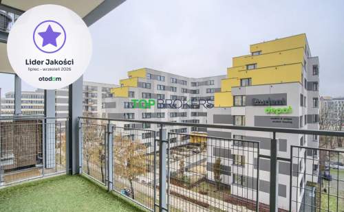 Komfortowe 3 pokoje z kominkiem, balkon, garaż