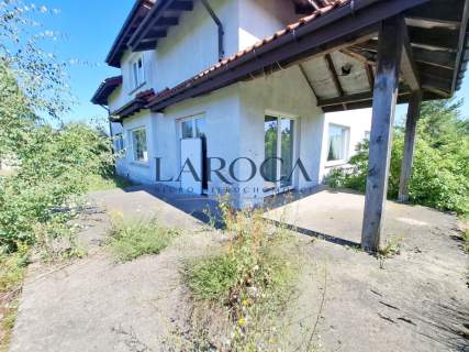 6 pokoi, taras, ogródek, garaż w bryle, nad Strugą