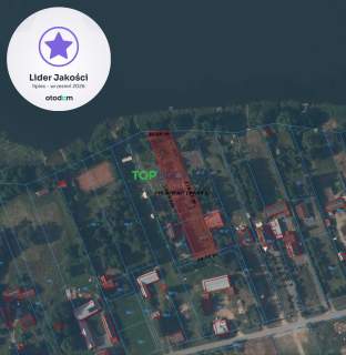 Urokliwa działka nad samym jeziorem