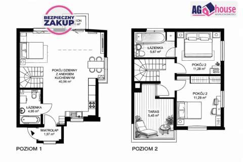 Apartament w Porto Mare, 250m od plaży
