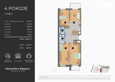 Apartament premium 4 pokoje Brak PPC i Prowizji