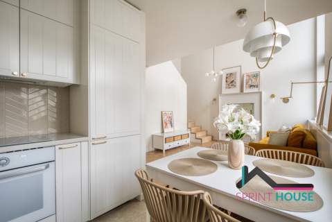 Nowoczesny loft przy metrze, nowe budownictwo 