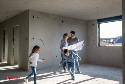 4pokoje balkon dla rodziny Hala garażowa