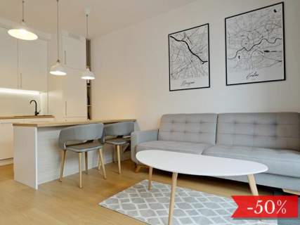 2 pokoje z balkonem recepcja, ochrona- Ogrodowa 31