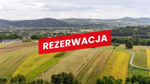 Działka rolno-budowlana z WZ Jurków - gm. Czchów
