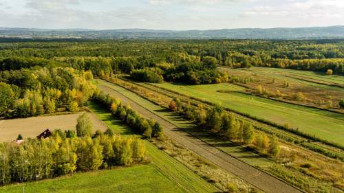 Działka rolna 71 arów Bidoliny Radłowskie