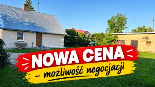 Dom z działką 1317 m2 w Bakałarzewie