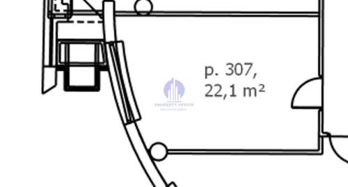 Wola lokal biurowy 22,10m2 do wynajęcia