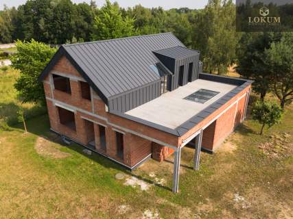 Dom w stanie surowym otwartym z dużą działką Latosówka