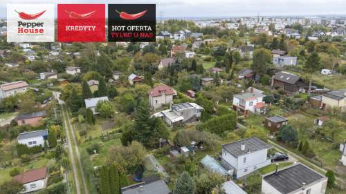 Działka ROD z domkiem 80 m2 