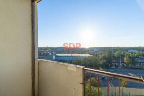 2 pokoje 37 m2 Polesie 10 piętro Balkon Winda Gotowe do wprowadzenia