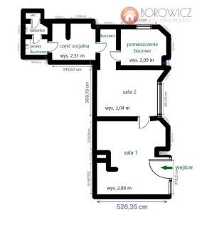 Lokal 71,5 m2, parking i klimatyzacja, parter