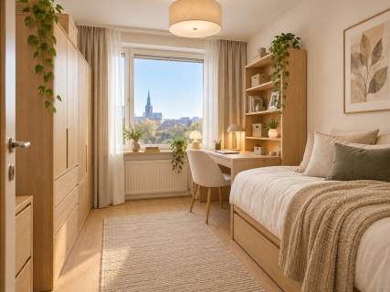Wrocław, Gądów Mały, 67,1 m 3 pokoje z balkonem