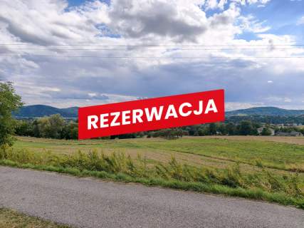 Działka rolno-budowlana z WZ Jurków - gm. Czchów