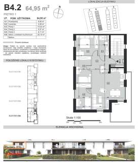 Apartament 4 pokojowy z garażem dwustanowiskowym