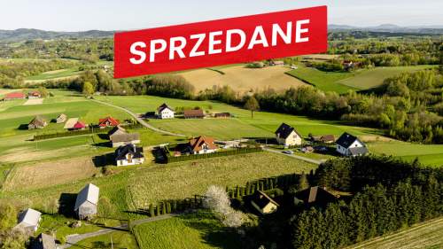 Działka budowlana Lichwin - gm. Pleśna 