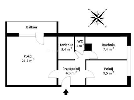 Dwupokojowe, dobrze skomunikowane, piękny widok