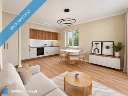 Nowe, wykończone 2 pokoje Ustawny salon Balkon