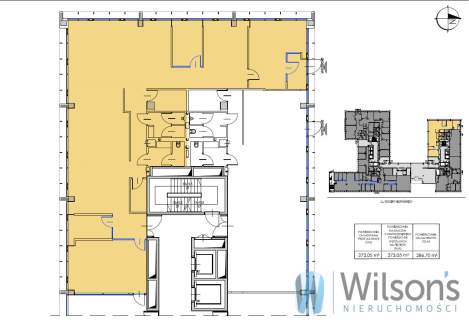Lokal usługowy w nowoczesnym biurowcu 273 m2