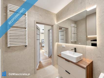 Nowe, wykończone 2 pokoje Ustawny salon Balkon