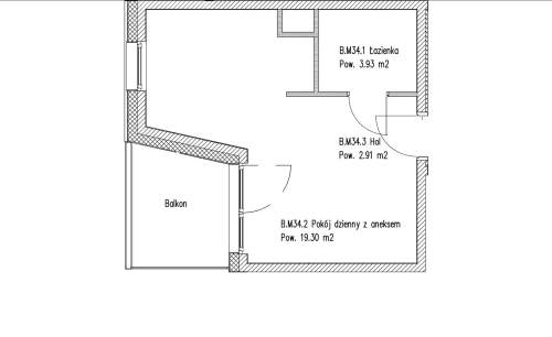 Kawalerka nad Motławą Balkon Kameralna inwestycja w centrum