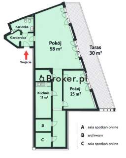 ul. Kalwaryjska BIURO 150 m2 Z TARASEM 30 m2 HYBRYDA