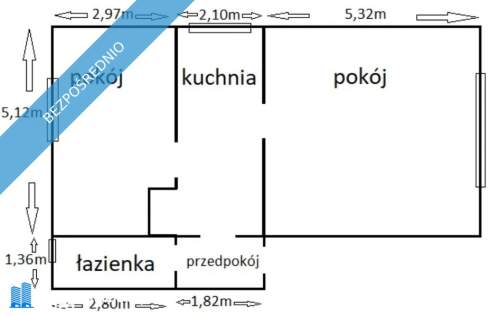 Wieliczka przestronne pokoje, cegła, wysoki sufit, zieleń
