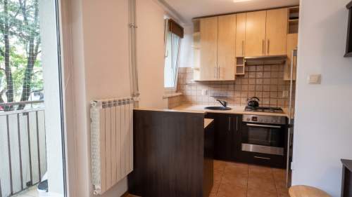 2 pokoje, 41,4 m , Muranów, ul. Niska, balkon, narożne