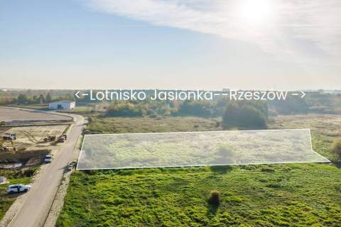 RZESZÓW - DZIAŁKA INWESTYCYJNA 5839 m - PRZY A4