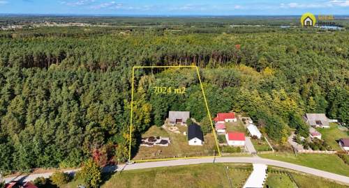 DZIAŁKA 7024 m FUNDAMENTY-PRZY LESIE-ZDZIECI NOWE