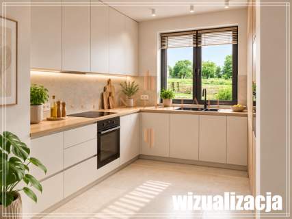 Nowoczesny bliźniak 130 m Garaż Wiśniewo