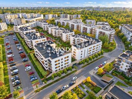 Wiślany Mokotów wysoki parter balkon 2016r