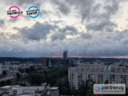 Piękny widok na morze i panoramę Gdańska 17.p.