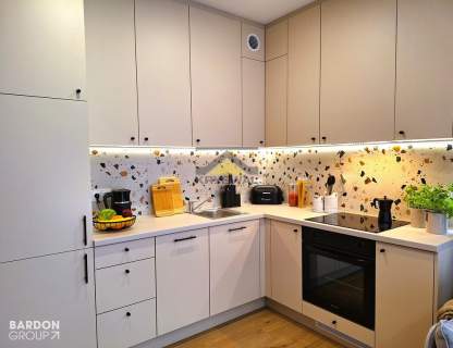 Apartament w centrum miasta z dużym tarasem