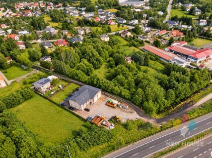 Działka inwestycyjna, S7, MPZP, media 3484 m2