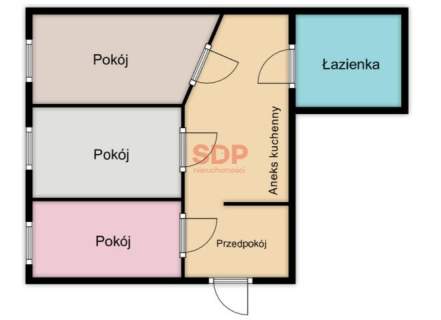 Trzy pokoje idealne pod wynajem