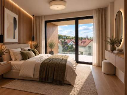 Dwupoziomowy apartament 114 m z tarasem