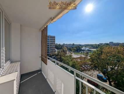 Stylowe 2 pokoje przy metrze Imielin 48 m Balkon