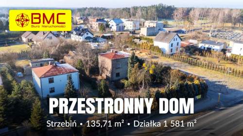 Przestronny dom z dużą działką-Strzebiń