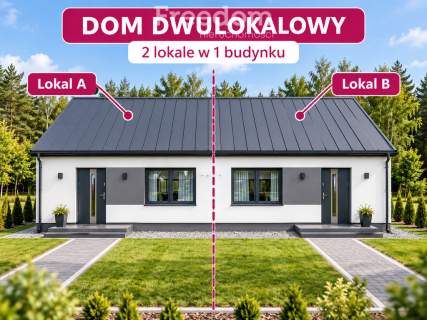 Dom na sprzedaż 57m2, Pompa ciepa, stan deweloperski