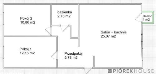 3-pokojowe mieszkanie w warszawskich Włochach