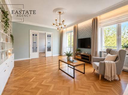 Powiśle Designerski apartament w kamienicy 2 balkony i garaż