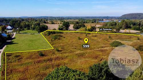 Działka inwestycyjna 2,7 ha, MNU, Tyniecka