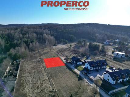 Działka, pow. 1000 m2, Kielce-Zalesie