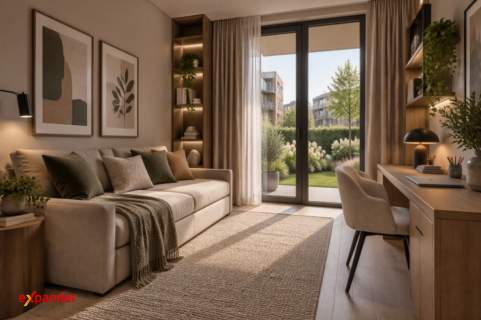 Apartament 3-pokojowy z prywatnym ogrodem Nad Motławą