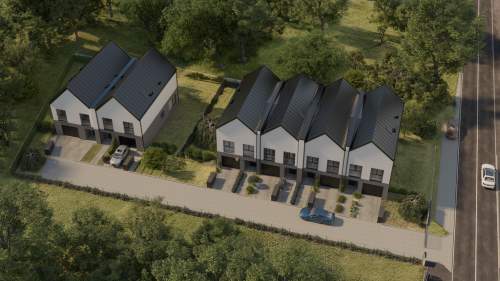 Komfortowy segment- okna HS, 41m2 salon poddasze do aranżacji