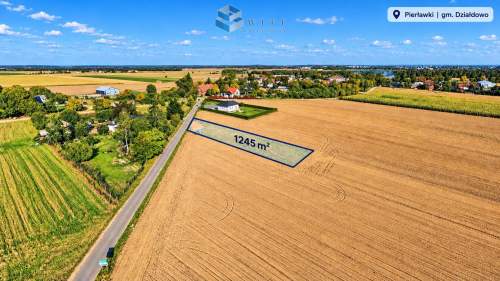 Działka budowlana 1245 m MPZP media asfalt